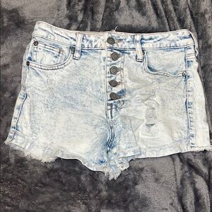 Women's Distressed Denim Shorts